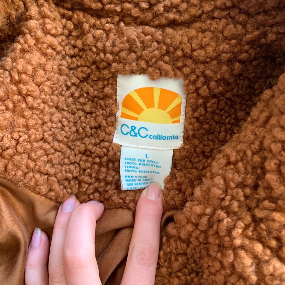 C&C California teddy coat